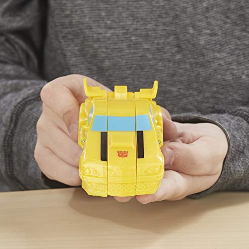 Transformers Hasbro E3642EZ2 Bumblebee Cyberverse Adventures Action Attackers 1-Step Bumblebee Figur, Sting Shot Action… – Bild 6