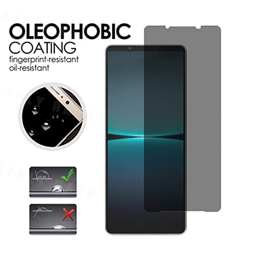 AISELAN for Sony Xperia 1 IV 2022 Anti-Spy Tempered Glass, [2 Pcs] 9H Hardness Anti-Scratch Anti-Peeping Privacy Screen Protector Proteceive Film for Sony Xperia 1 IV Phone by AISELAN - Image 5