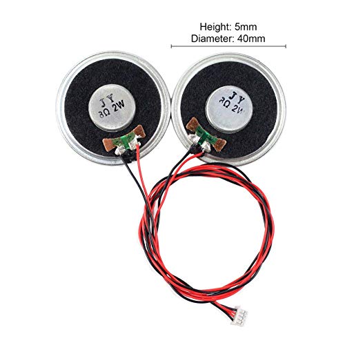 Image of VSDISPLAY 8ohm 2W Speaker Size with PH1.25 Connector | Fit for LCD Controller Board VS-TY2660H-V818 /-V815 /-V812 /-V661 VS-RTD2556HM-V2-40pin VS-RTD2556HM-V1-30pin VS-RT2795T4K-V1
