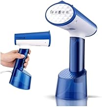 مكواة بخار محمولة منتوافق مع جماكى للملابس والستائر طاقة 2000 وات خزان مياه 300 مللى تسخين سريع فى 30 ثانية -