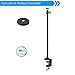 AceTaken Brio 101 Webcam Stand, Magnetic Webcam Clamp Mount Holder Compatible with Logitech Brio 101 100/Brio 301 300/Brio 501 500/Brio 4K/C270/C310 webcams