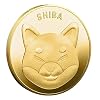 Shiba Inu Coin Shiba Coin, Collector's Rare Cryptocurrency Coin with Clear Protective Cover