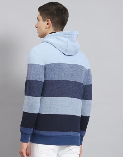 Image of Monte Carlo Beige Stripes Sweatshirt | Stylish Sweatshirt for Men | Soft Comfortable Casual Winter Wear for Men's