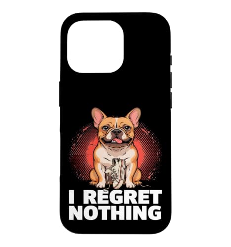 �������ȃt�����`�u���h�b�O I Regret Nothing �X�}�z�P�[�X iPhone 16 Pro �p