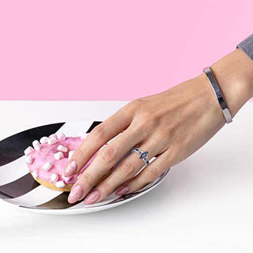 Sterling Silver Ring For Women Birthstone Ring Engagement Ring For Women Anniversary Wedding Promise Ring3