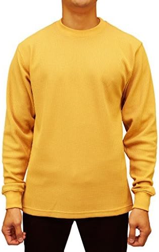 Access Men's Heavyweight Long Sleeve Thermal Crew Neck Top