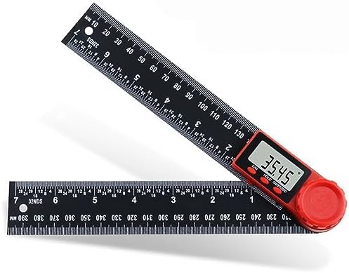 Neoteck Digital Angle Finder Ruler 8 inch/200mm Stainless Steel Digital ...