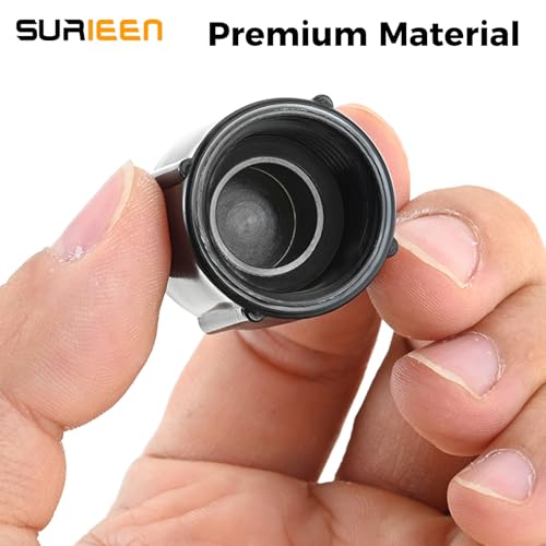 Image of 2pcs Low Point Drain Seals and Caps | Fit for RV /Camper /Travel Trailer- 1 /2 Inch Hot & Cold Water Lines
