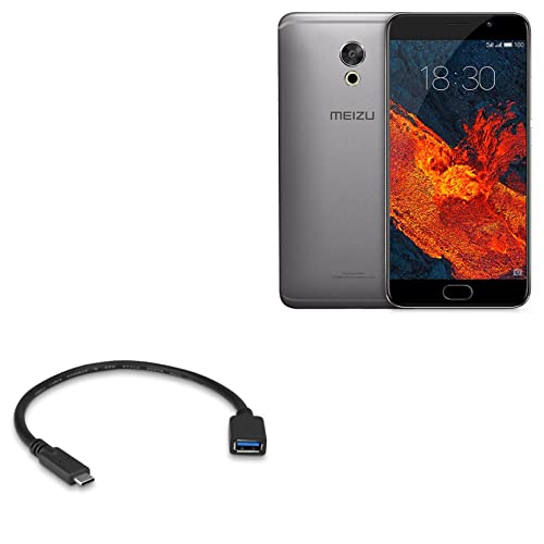 Cabo BoxWave para Meizu Pro 6 Plus (cabo da BoxWave) – Adaptador de expansão USB, adiciona hardware