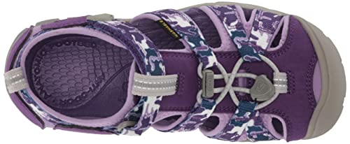 Keen Kids Seacamp 2 Cnx Closed Toe Sandals, Camo/Tillandsia Purple, 7 Us Unisex Toddler #TOP4