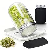 Germogliatore,Kit di coltivazione per germogli bio, con Copertura Oscurante