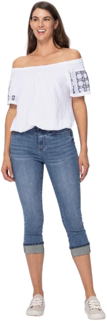 Judy Blue womens Capri at Amazon Women 