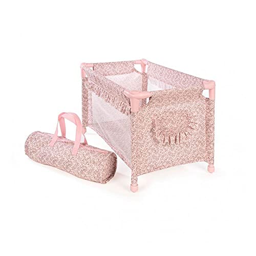 Juego De Cama De 3 Piezas Para Muñecas De Hasta 48 Cm – Diseño De Oso Panda Rosa, Algodón 100% Y Hypoalergénico