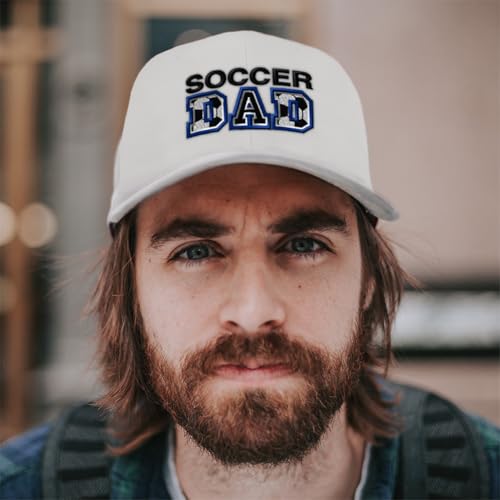 Image of Custom Baseball Caps for Men & Women Embroidered Soccer Dad B Embroidery Ladies & Men Baseball Hats Acrylic