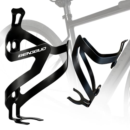 Flaschenhalter Fahrrad 2er-Pack 26g Leichtgewicht Aluminium-Vollguss Getränkehalter Fahrrad Fahrrad zubehör Verstellbarer Anschlag für MTB & Rennrad