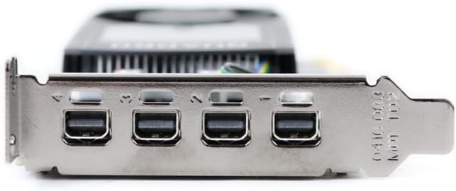 Mini DisplayPort outputs on PNY Quadro P620