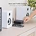Fosi Audio BT20A Bluetooth Stereo Amplifier, 2 Channel Home Audio Component Amplifiers for Passive Speakers, Mini Class D Amp Receiver 200W for Indoor/Outdoor/Garage/Ceiling/Bookshelf Speaker