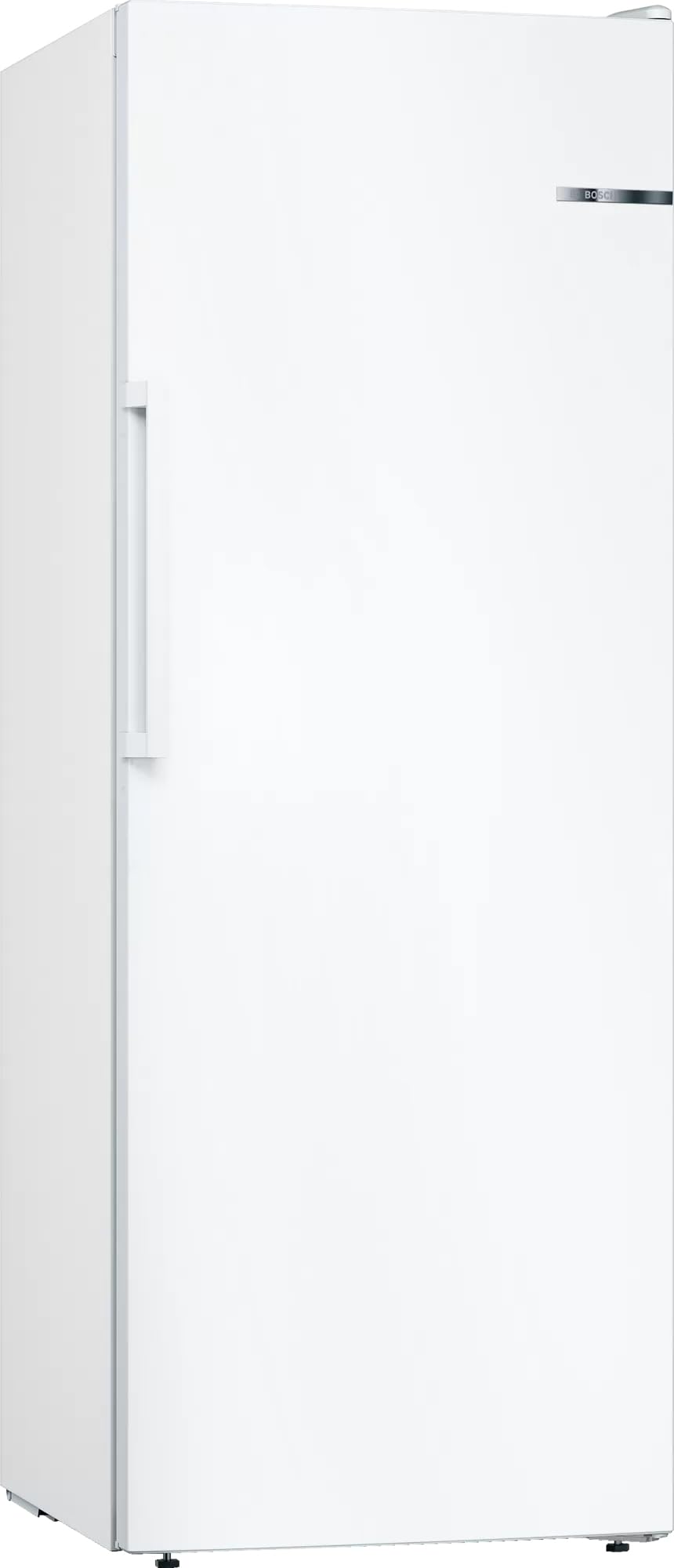 Bosch GSN29VWEV | Serie 4 congelador Armoire Nofrost 161X60X65 A++ | 161 x 60 cm, blanco, 200 L, Vario Zone, cajón de congelación Big Box, SuperFreezing, alarma de puerta abierta
