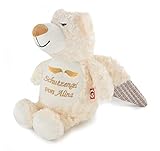 schutzengel teddy auto 2 liebevoll gestaltete Flügel auf der Rückseite. Reißverschluss auf der Unterseite, um die Füllung zu entfernen.