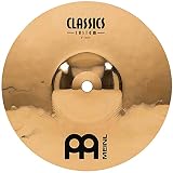 Meinl 8" Splash Cymbal - Classics Custom Brilliant - Made In Germany, 2-YEAR WARRANTY (CC8S-B)