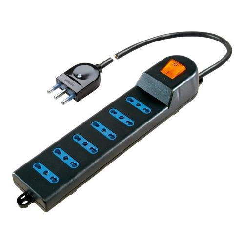 Poly Pool PP0405.2Q Presa Multipla con 6 Prese