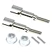 Redcat RER13683 Metal Rear Wheel Shafts + Pins + Lock Nut M4