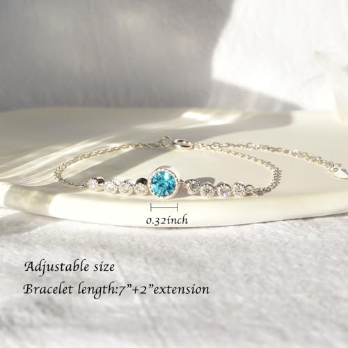Image of Something Blue Gift for Bride to Be Bride Pearl Beaded Bracelet Bachelorette Party Decorations Bridal Shower Favor Wedding Accessory