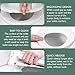 WSSROGY Toilet seat Elongated with Slow Close Hinges, Four Bumpers Never Loosen and Easily Remove, Two Sets of Parts, Plastic, White