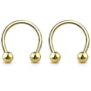 Bling Piercing BQCBHSXL-GOLD14G8MM Bling Piercing BQCBHSXL-GOLD14G8MM