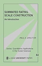 Summated Rating Scale Construction: An Introduction