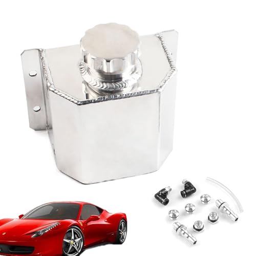 Depósito de agua de recuperación de tanque, tanque de recuperación de refrigerante, Tanque de desbordamiento con diseño a prueba de fugas, Jarrón de expansión con tapón