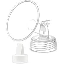 Maymom 15 mm Flange and Duckbill متوافق مع مضخات Motif Luna / Spectra / Ameda MYA. لا توجد أجزاء مضخة الذهب الأصلية من Spectra Synergy أو ملحقات Motif.