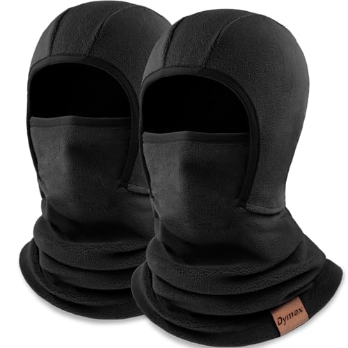 Kids Balaclava Ski Mask Winter Face Mask for Boys Girls Windproof Neck Warmer Gaiter Fleece Hood Face Cover for Cold Weather