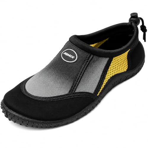 JOMIX Buty Rock Mężczyźni Buty Morze Nurkowanie Mężczyźni, Szary, 43 EU
