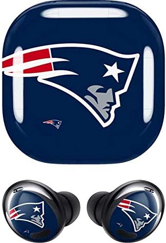 Skinit Decal Audio Skin Compatible with Samsung Galaxy Buds Pro - Officially Licensed NFL New England Patriots Large Logo Design