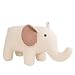 Produktbild CROCHETTS | Plüschtier Mini Amigurumi Elefant Buba Häkeln Stoff mit hypoallergener Baumwolle Wolle und Schaumfüllung Häkelpuppe Elefant Buba klein