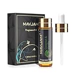 MAYJAM Fragrance Oil, 10ML Coconut & Vanilla Aromatherapy Oil, with Glass Dropper, Diffuser Oil for Making Candle, Soap, Bath Bombs
