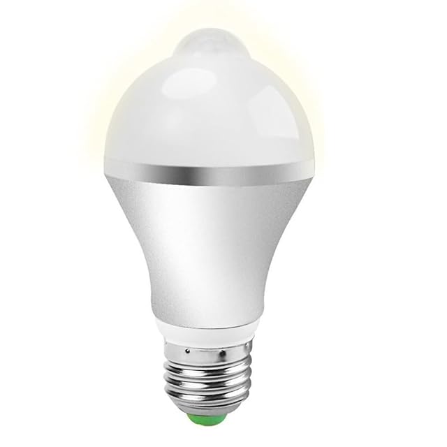 Lights Pack of 20 LED PIR Motion Sensor Lamp AC85-110V E27 E26 B22 9w Auto Smart PIR Infrared