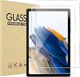 TXWLLIU 2 Stück Schutzfolie für Samsung Galaxy Tab A8 10.5 Zoll 2021 (SM-X200/ SM-X205), Glas Folie Panzerfolie Klar Anti-Kratz Bildschirmfolie, Bläschenfrei, 9H Festigkeit