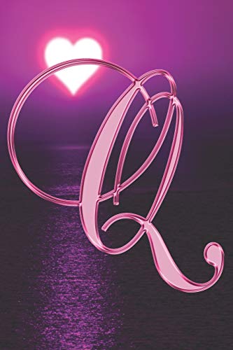 Q Journal Monogrammed Q Initial Capital Letter Notebook