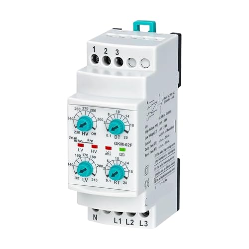 Proteja su maquinaria contra picos de tensión con el relé GKM-02F 380V