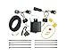 Tekonsha T-One? T-Connector Harness, 4-Way Flat, Compatible with Select Ford Focus, Black