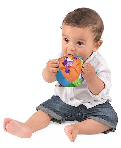 Chicco Balle souple et légère avec différentes textures facile à attraper la coordination manuelle et la marche à quatre pattes 'attache à la poussette 0 - vue 3