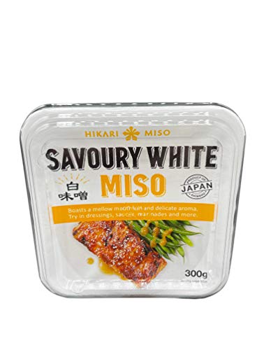 Hikari Miso Savoury White Miso Paste, weiße Miso-Paste aus Japan, 300 g