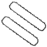 Opuladuo 2PC 12 Inch Chainsaw Chain 3/8' Pitch .043' Gauge 44 Drive Links Replacement Chain for Stihl MS170 Chain, MS180 Chain, MS171 Chain, MS180c Chain