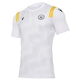 Udinese Calcio 1896 UDI M20 Maglia Pregara Poli Bia/Gia Mm SR Maillot de Football 2020/21 de la Marque Udinaise Homme, Blanc, XL