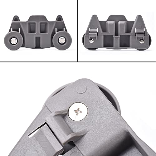 (4-Pack) W10195416 New Upgraded Replacement Part For Lower Dishwasher Wheel – Compatible With Ge/Whirlpool/Kenmore - Ap5983730, W10195416V, W10105417, Ps11722152, W10195416Vp #TOP5