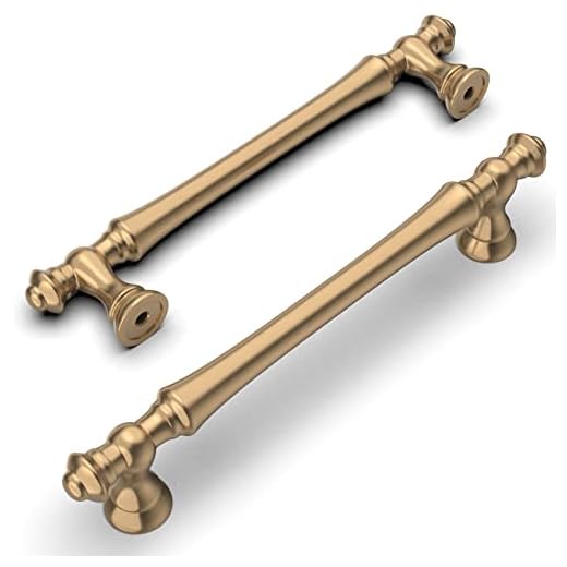 Champagne Bronze Cabinet Pulls Set