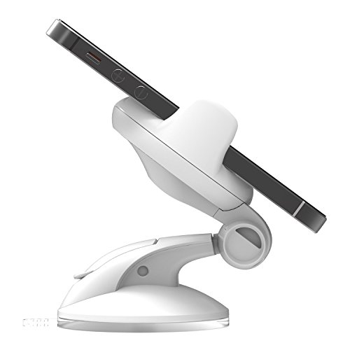 Iottie Easy Flex 3 Car Mount Holder For Iphone 7/6S/6, Galaxy S7/S7 Edge, S6/S6 Edge - Retail Packaging – White #TOP1