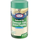Kraft Parmesan Style Reduced Fat Grated Cheese Topping (8 oz Shaker)
